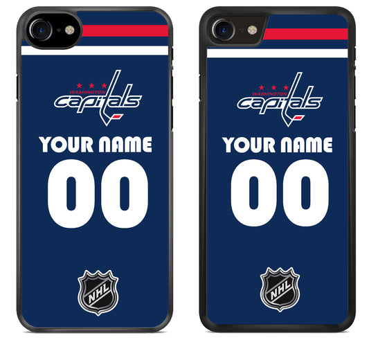 Custom Personalized Washington Capitals NHL iPhone SE 2020 | iPhone SE 2022 Case