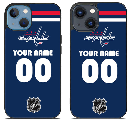 Custom Personalized Washington Capitals NHL iPhone 15 | iPhone 15 Plus Case