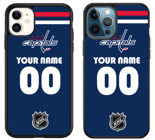 Custom Personalized Washington Capitals NHL iPhone 11 | 11 Pro | 11 Pro Max Case