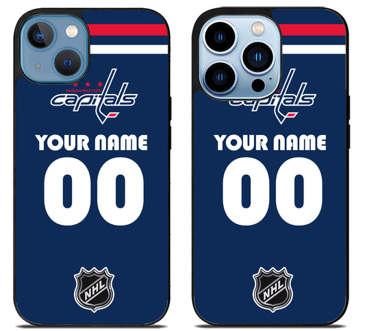 Custom Personalized Washington Capitals NHL iPhone 13 | 13 Mini | 13 Pro | 13 Pro Max Case