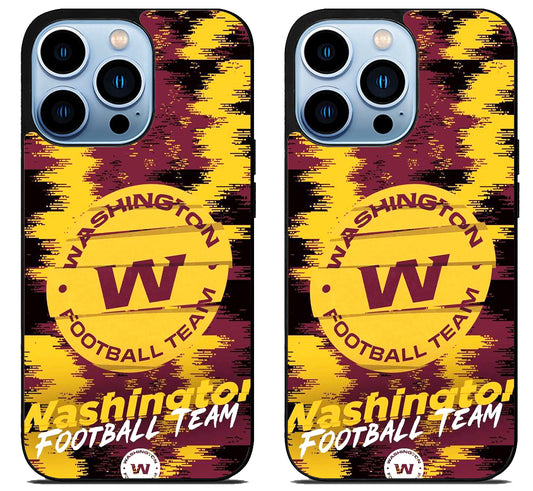 Washington Commanders Colorfull iPhone 15 Pro | iPhone 15 Pro Max Case