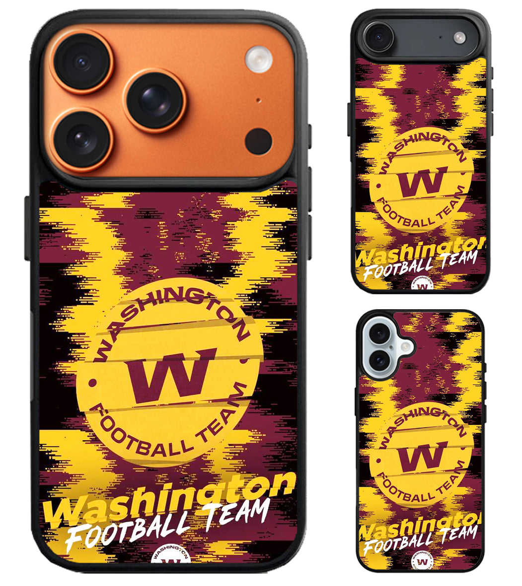 Washington Commanders Colorfull iPhone Air | iPhone 17 | 17 Pro | 17 Pro Max Case