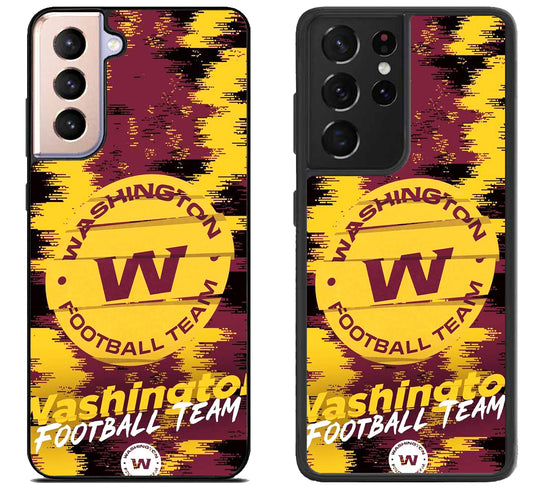 Washington Commanders Colorfull Samsung Galaxy S21 | S21 FE | S21+ | S21 Ultra Case