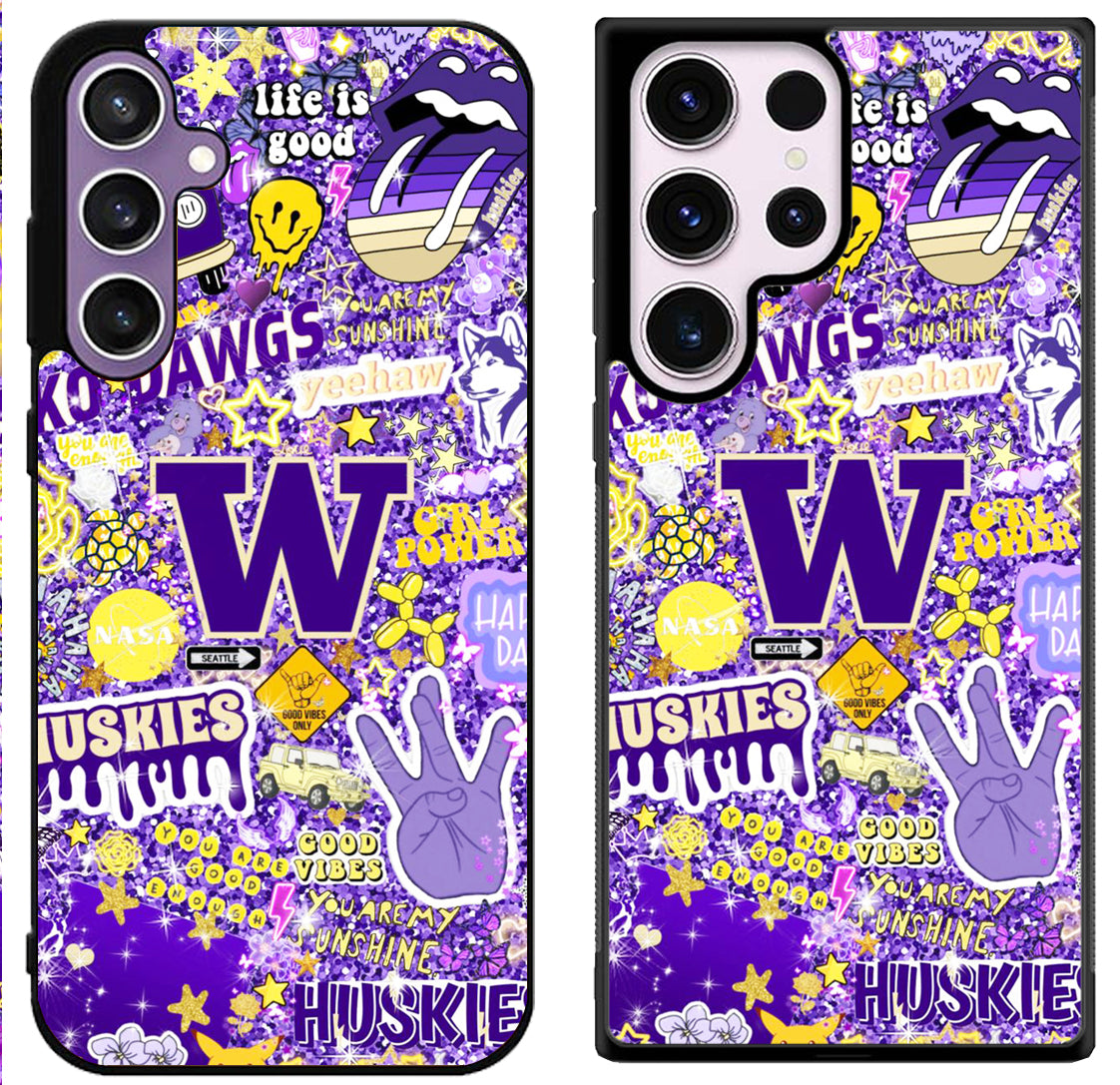 Washington Huskies Collage Samsung Galaxy S24 | S24+ | S24 Ultra Case