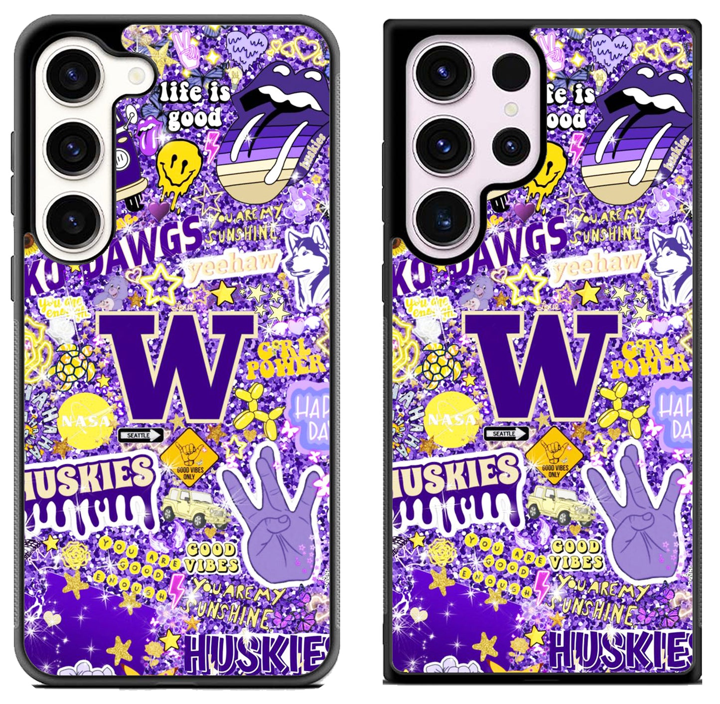 Washington Huskies Collage Samsung Galaxy S23 | S23+ | S23 Ultra Case