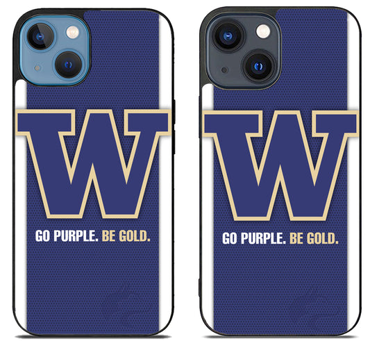 Washington Huskies Go Purple iPhone 15 | iPhone 15 Plus Case