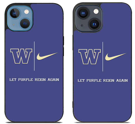 Washington Huskies Let Purple iPhone 15 | iPhone 15 Plus Case