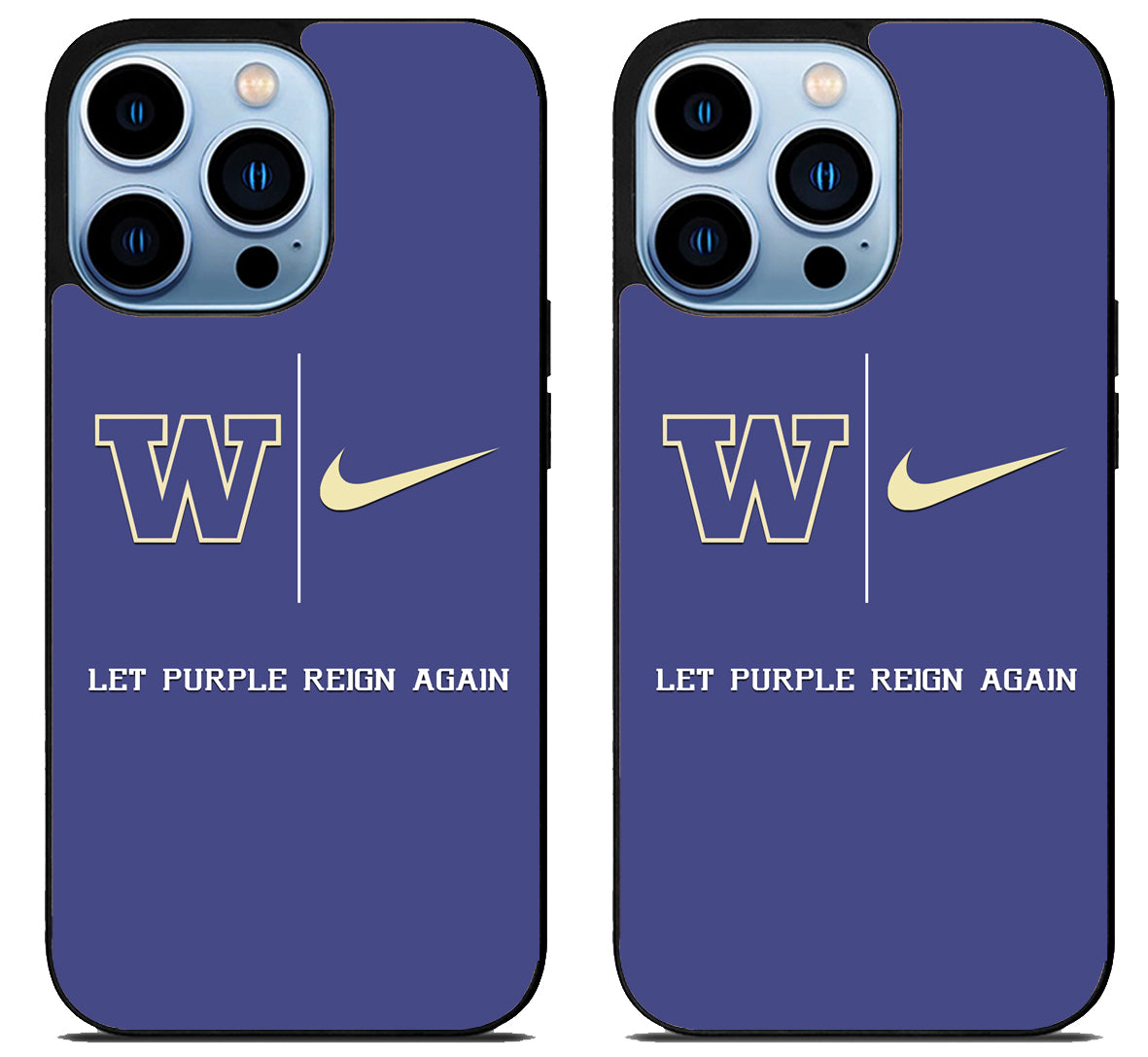 Washington Huskies Let Purple iPhone 15 Pro | iPhone 15 Pro Max Case