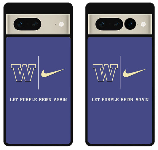 Washington Huskies Let Purple Google Pixel 7 | 7 Pro Case