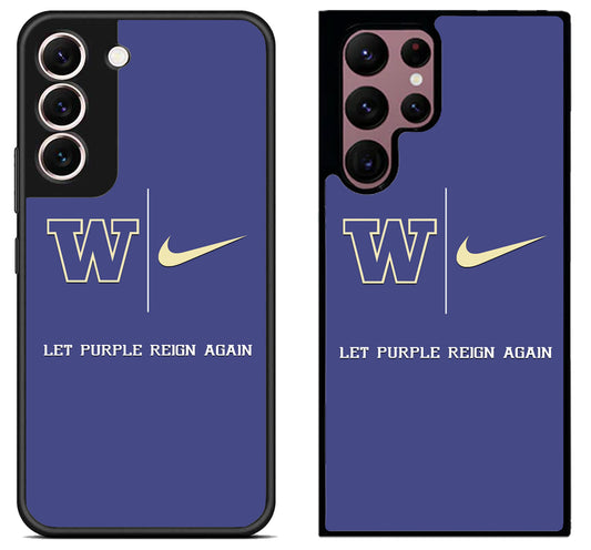 Washington Huskies Let Purple Samsung Galaxy S22 | S22+ | S22 Ultra Case