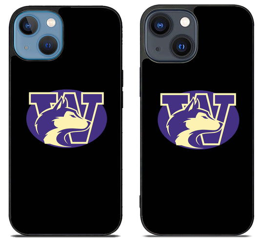 Washington Huskies Logo iPhone 15 | iPhone 15 Plus Case