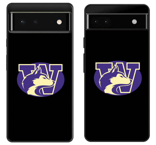 Washington Huskies Logo Google Pixel 6 | 6A | 6 Pro Case