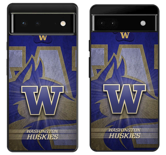 Washington Huskies Wallpaper Google Pixel 6 | 6A | 6 Pro Case