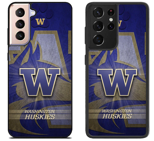 Washington Huskies Wallpaper Samsung Galaxy S21 | S21 FE | S21+ | S21 Ultra Case
