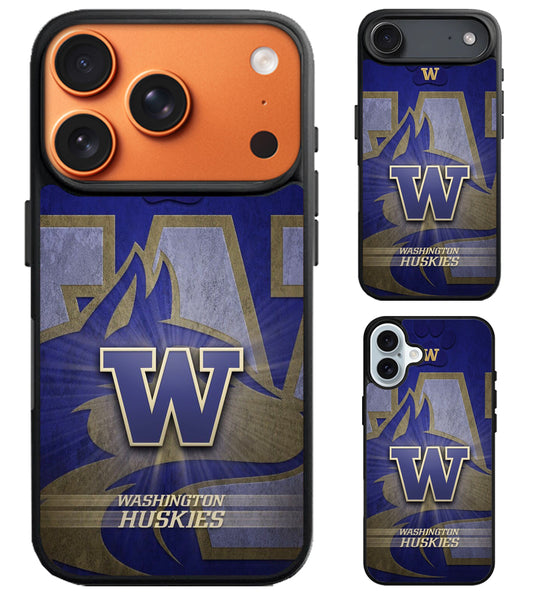 Washington Huskies Wallpaper iPhone Air | iPhone 17 | 17 Pro | 17 Pro Max Case