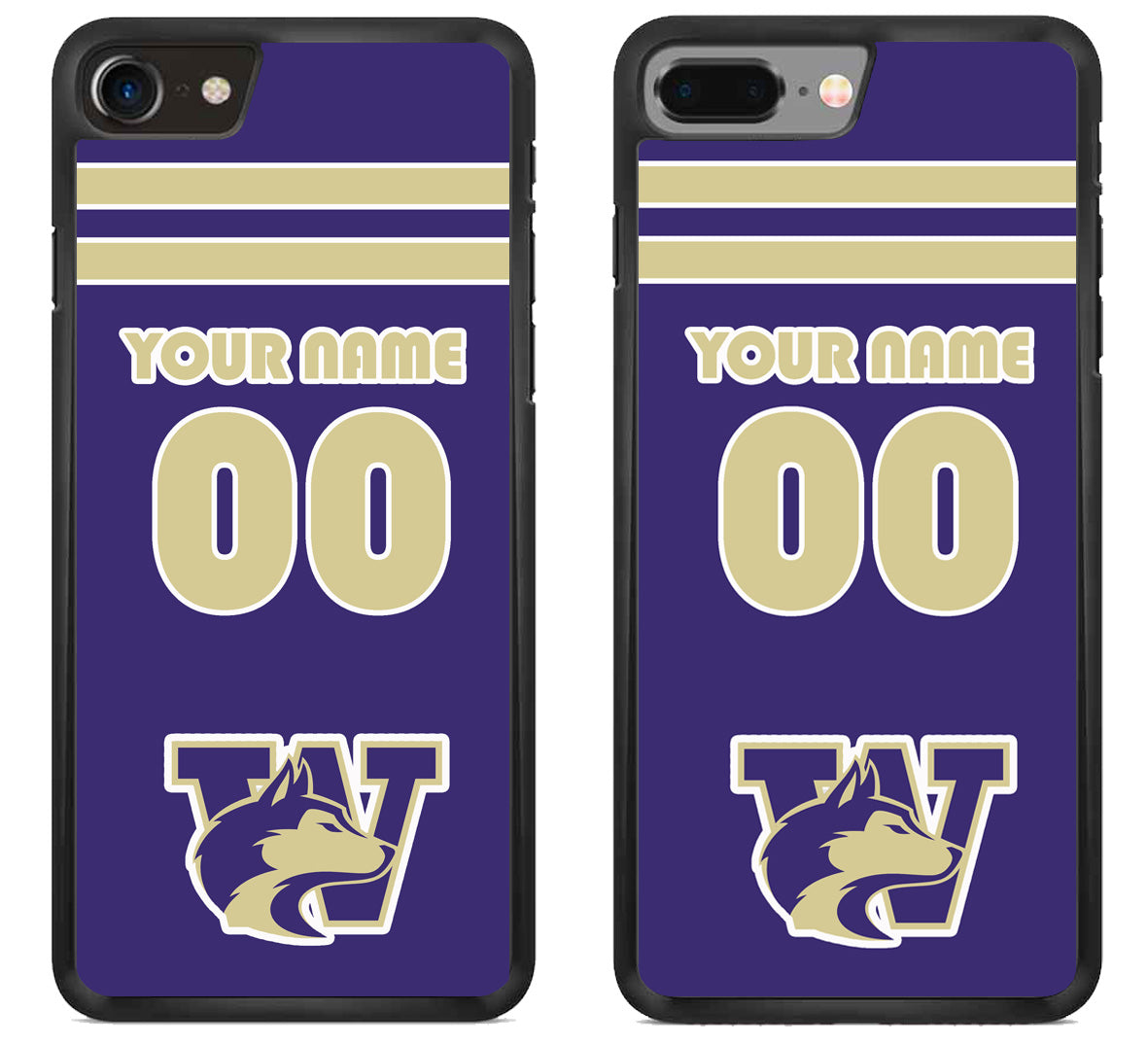 Custom Personalized Washington Huskies iPhone 8 | 8 Plus Case