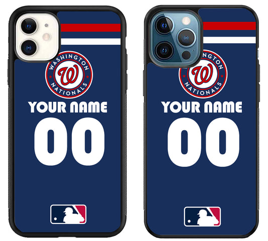 Custom Personalized Washington Nationals MLB iPhone 11 | 11 Pro | 11 Pro Max Case