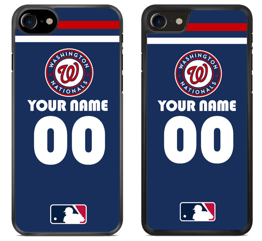 Custom Personalized Washington Nationals MLB iPhone SE 2020 | iPhone SE 2022 Case