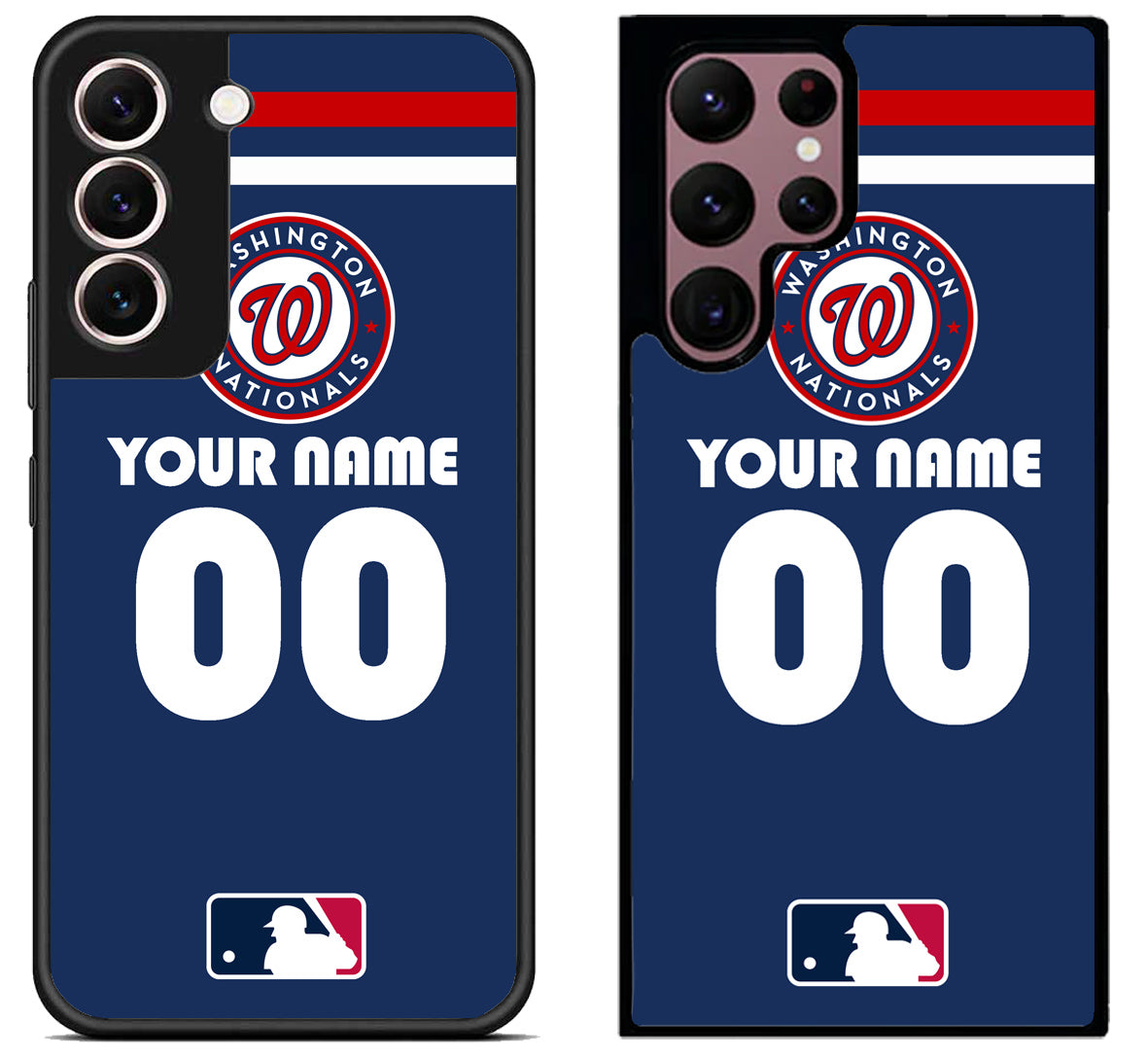 Custom Personalized Washington Nationals MLB Samsung Galaxy S22 | S22+ | S22 Ultra Case