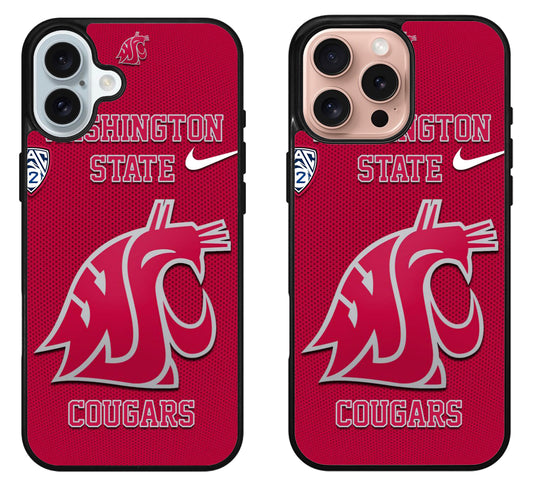 Washington State Cougars iPhone 16 | 16 Plus | 16 Pro | 16 Pro Max Case