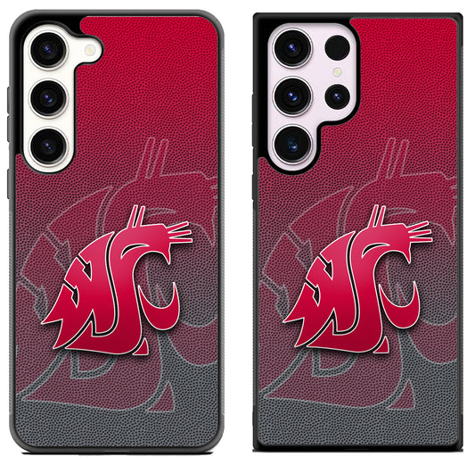 Washington State Cougars Background Samsung Galaxy S23 | S23+ | S23 Ultra Case
