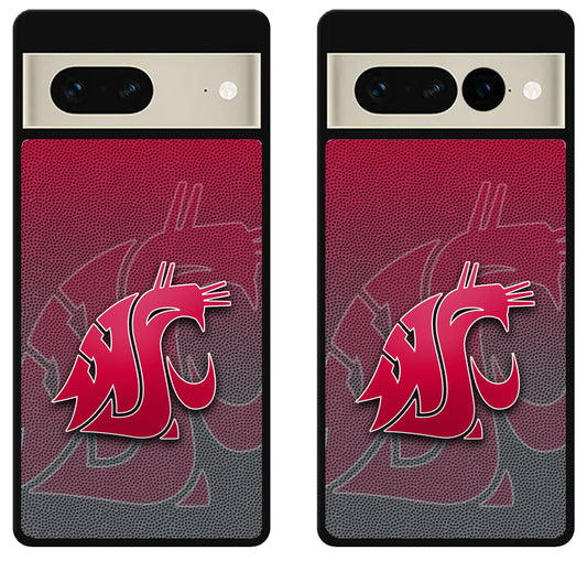 Washington State Cougars Background Google Pixel 7 | 7 Pro Case