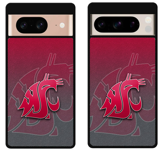 Washington State Cougars Background Google Pixel 8 | 8 Pro Case