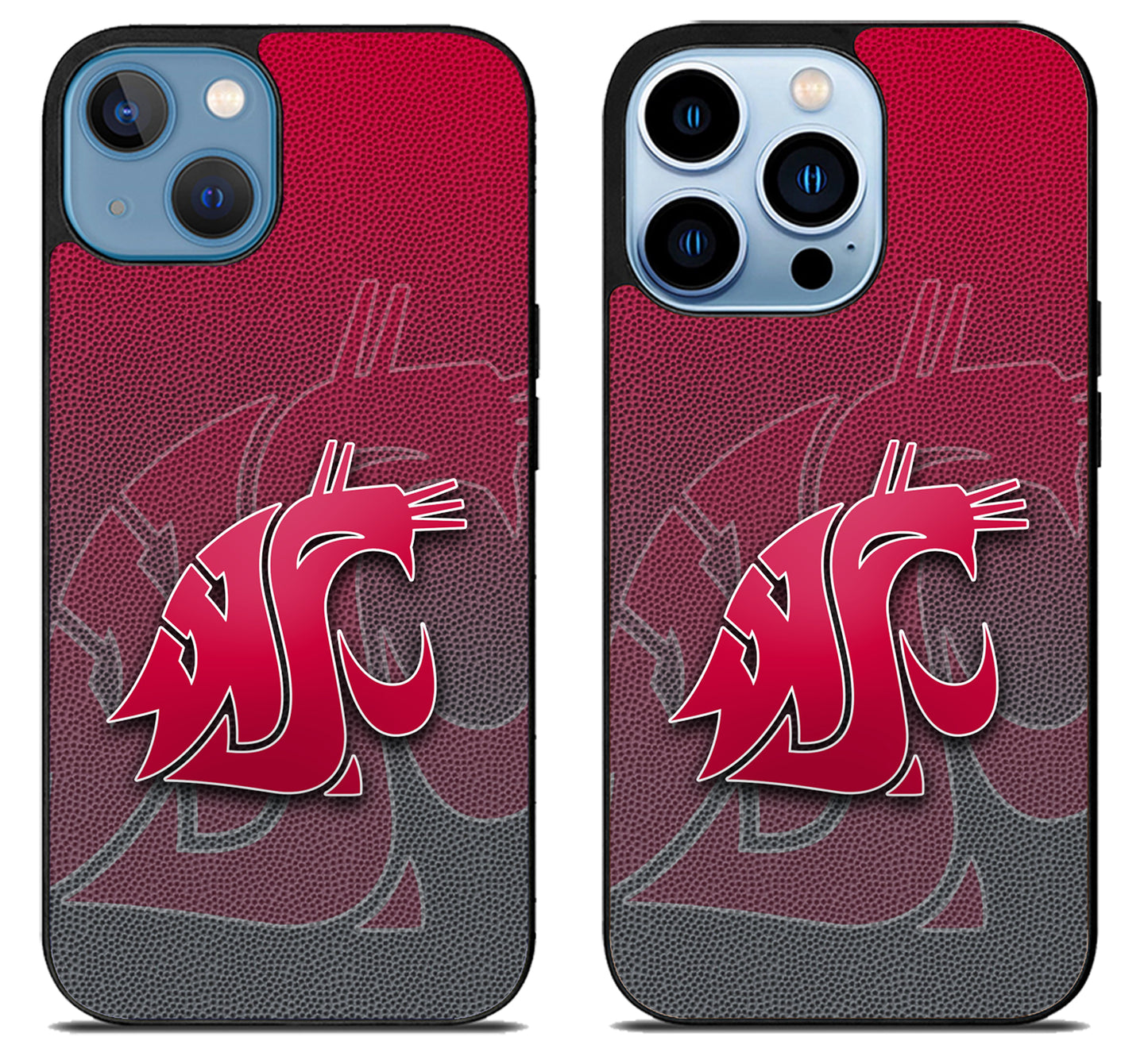 Washington State Cougars Background iPhone 13 | 13 Mini | 13 Pro | 13 Pro Max Case