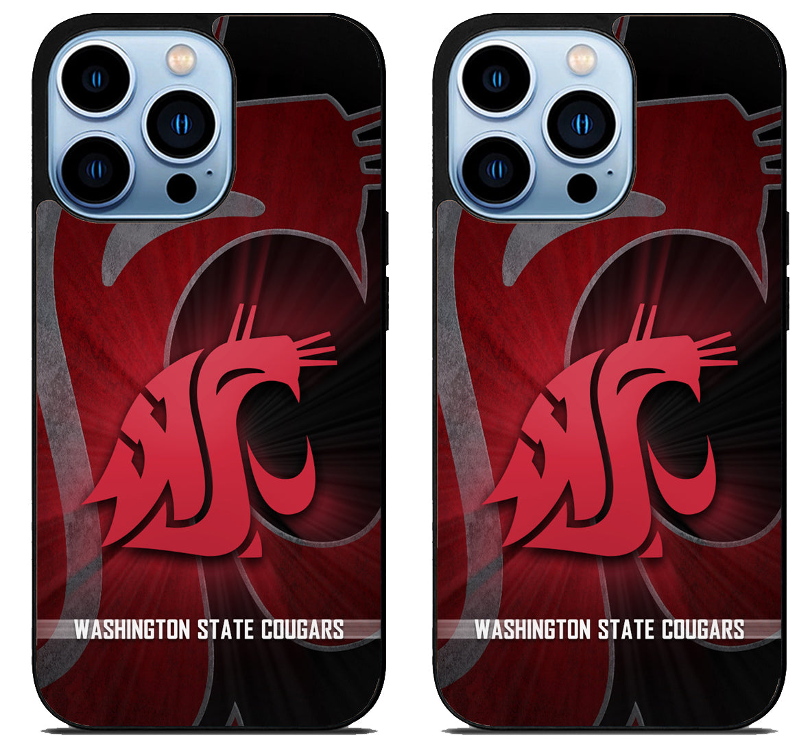 Washington State Cougars Cover iPhone 15 Pro | iPhone 15 Pro Max Case