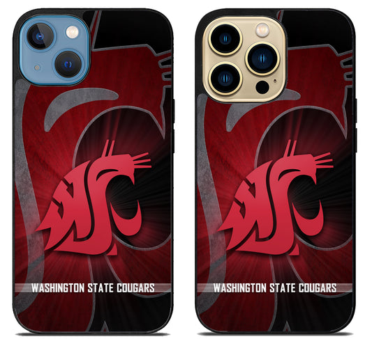 Washington State Cougars Cover iPhone 14 | 14 Plus | 14 Pro | 14 Pro Max Case