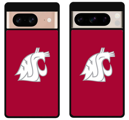 Washington State Cougars Logo Google Pixel 8 | 8 Pro Case
