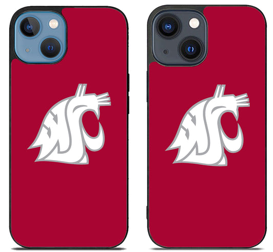Washington State Cougars Logo iPhone 15 | iPhone 15 Plus Case