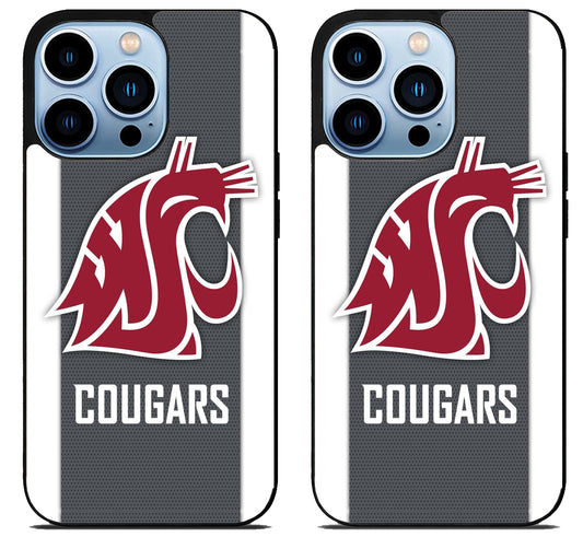 Washington State Cougars iPhone 15 Pro | iPhone 15 Pro Max Case