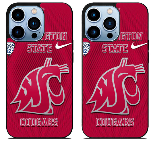 Washington State Cougars iPhone 15 Pro | iPhone 15 Pro Max Case