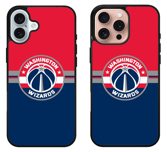 Washington Wizards Logo iPhone 16 | 16 Plus | 16 Pro | 16 Pro Max Case