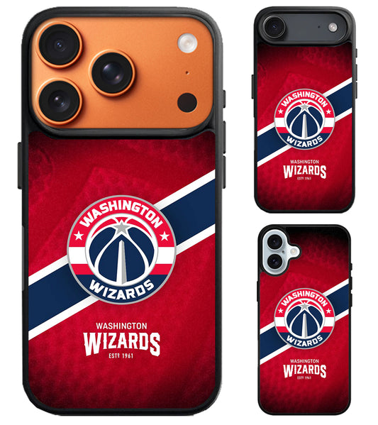 Washington Wizards NBA iPhone Air | iPhone 17 | 17 Pro | 17 Pro Max Case