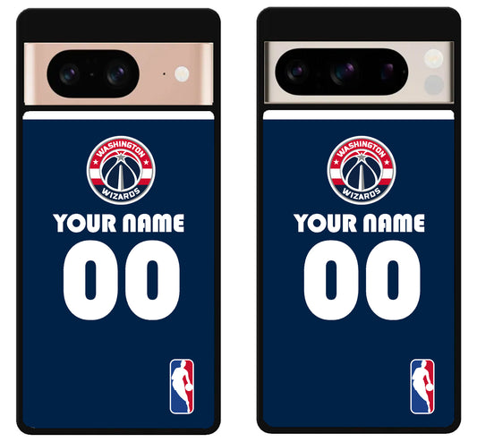 Custom Personalized Washington Wizards NBA Google Pixel 8 | 8 Pro Case