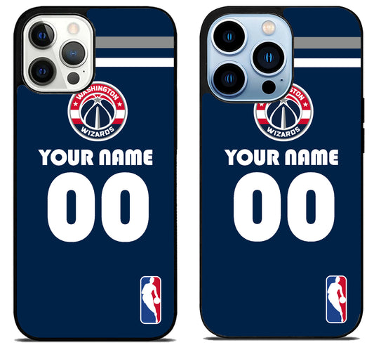 Custom Personalized Washington Wizards NBA iPhone 15 Pro | iPhone 15 Pro Max Case