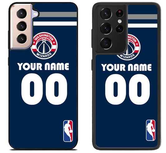 Custom Personalized Washington Wizards NBA Samsung Galaxy S21 | S21 FE | S21+ | S21 Ultra Case