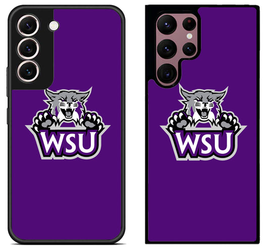 Weber State Wildcats Logo Samsung Galaxy S22 | S22+ | S22 Ultra Case