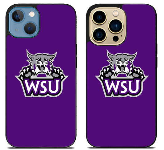 Weber State Wildcats Logo iPhone 14 | 14 Plus | 14 Pro | 14 Pro Max Case