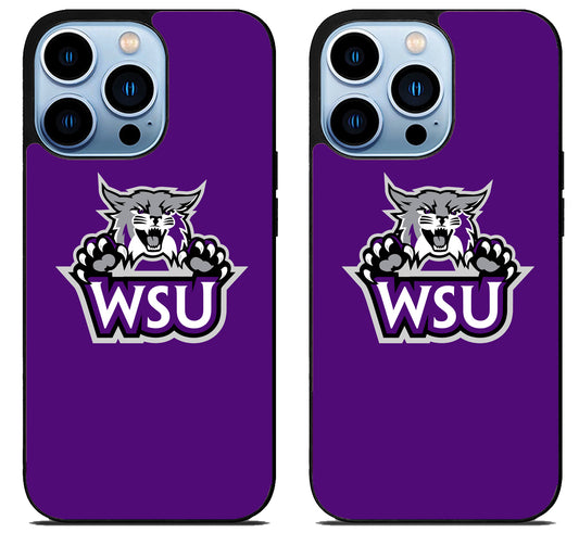 Weber State Wildcats Logo iPhone 15 Pro | iPhone 15 Pro Max Case