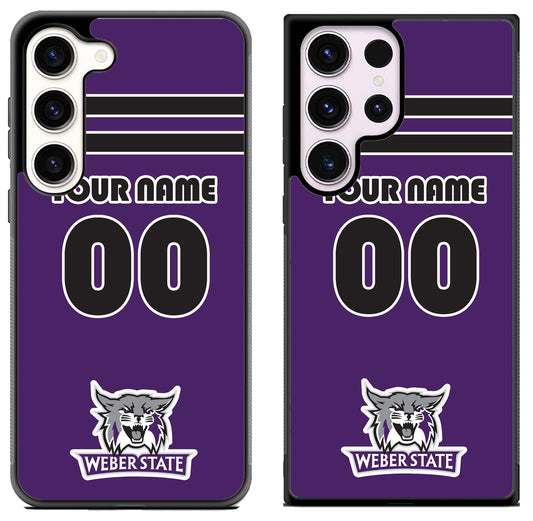 Custom Personalized Weber State Wildcats Samsung Galaxy S23 | S23+ | S23 Ultra Case