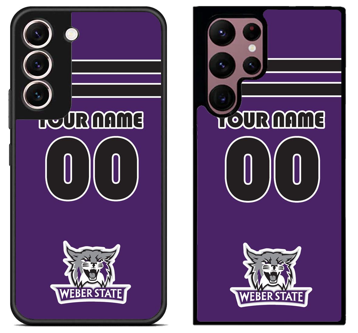 Custom Personalized Weber State Wildcats Samsung Galaxy S22 | S22+ | S22 Ultra Case