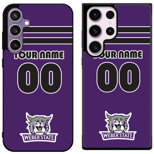 Custom Personalized Weber State Wildcats Samsung Galaxy S24 | S24+ | S24 Ultra Case