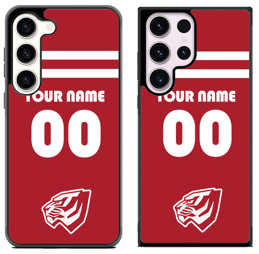 Custom Personalized West Alabama Tigers Samsung Galaxy S23 | S23+ | S23 Ultra Case