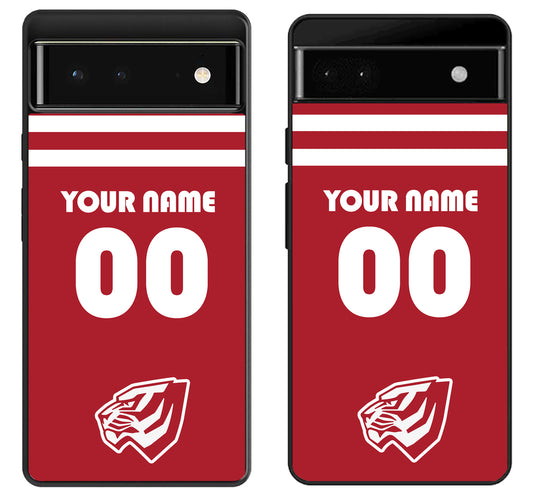 Custom Personalized West Alabama Tigers Google Pixel 6 | 6A | 6 Pro Case