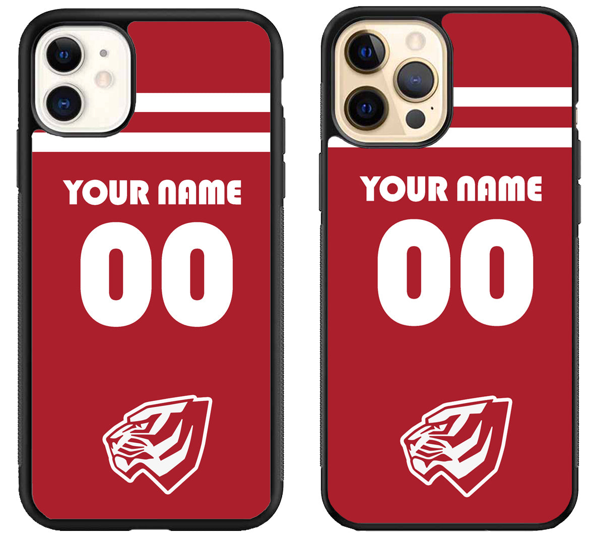 Custom Personalized West Alabama Tigers iPhone 12 | 12 Mini | 12 Pro | 12 Pro Max Case
