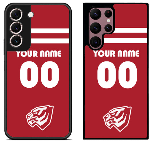 Custom Personalized West Alabama Tigers Samsung Galaxy S22 | S22+ | S22 Ultra Case