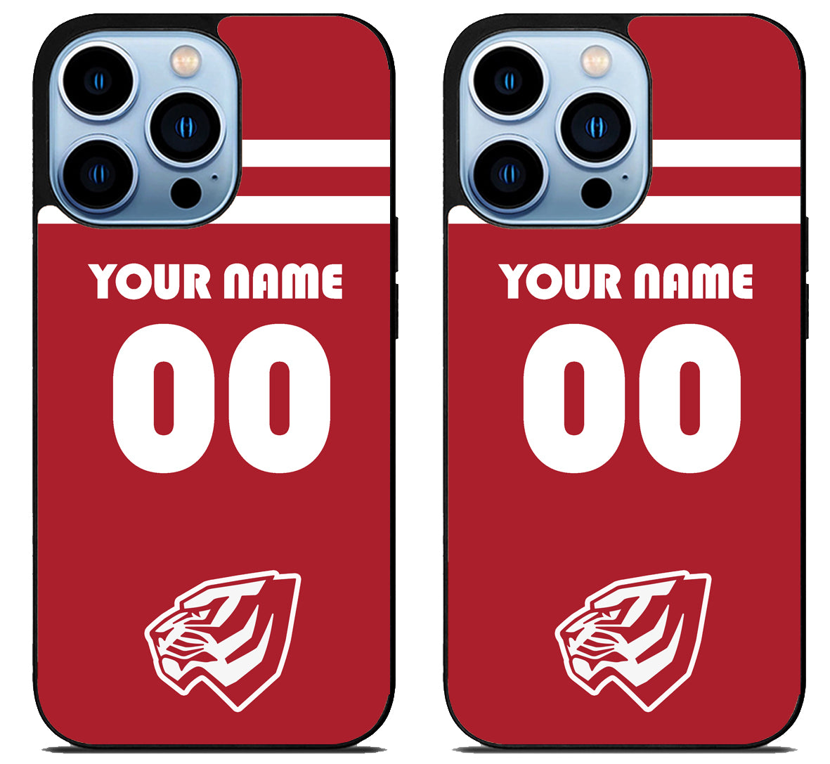 Custom Personalized West Alabama Tigers iPhone 15 Pro | iPhone 15 Pro Max Case